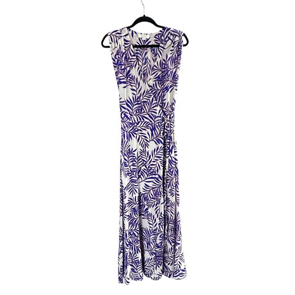 Yumi Kim Silk Midi Wrap Dress - Picture 1 of 4